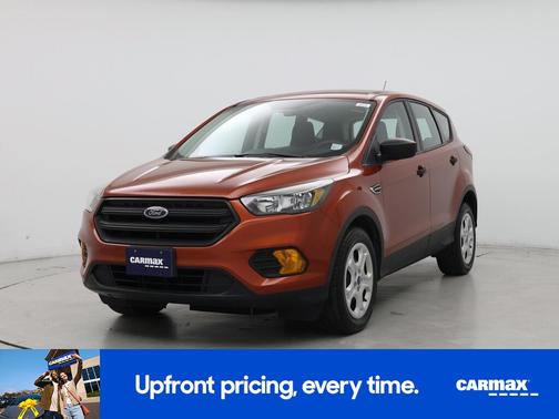 Orange 2019 Ford Escape S