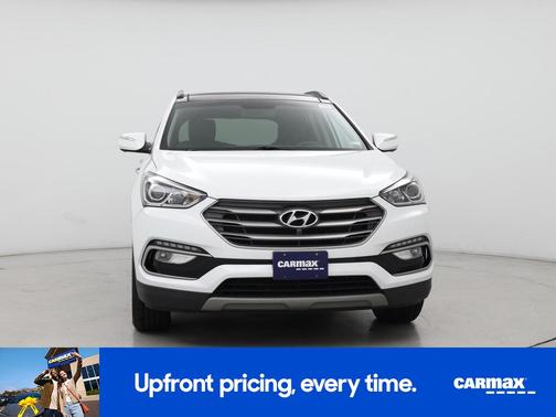White 2017 Hyundai Santa Fe Sport Ultimate