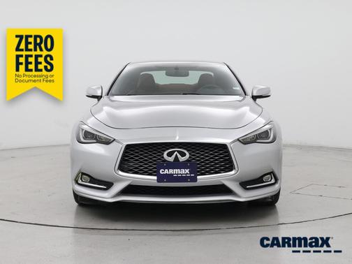 Silver 2018 INFINITI Q60 Red Sport 400