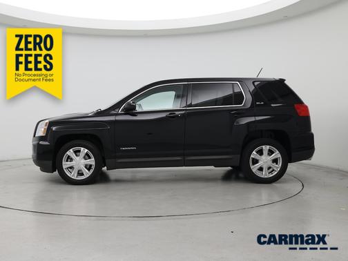 Black 2017 GMC Terrain SLE