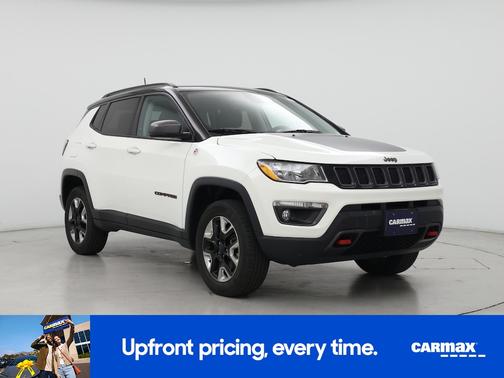 White 2018 Jeep Compass Trailhawk