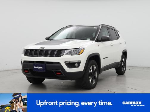 White 2018 Jeep Compass Trailhawk