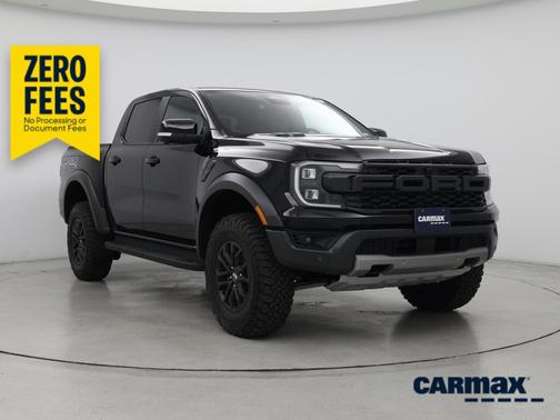 Black 2025 Ford Ranger Raptor