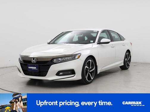 White 2018 Honda Accord Sport