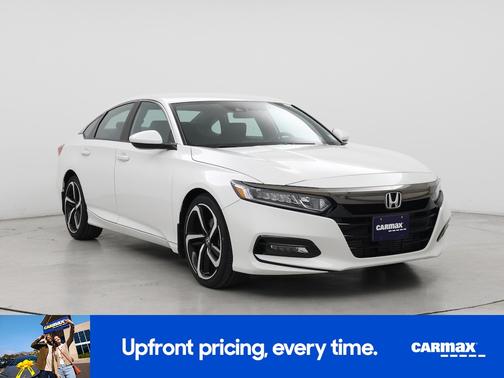 White 2018 Honda Accord Sport