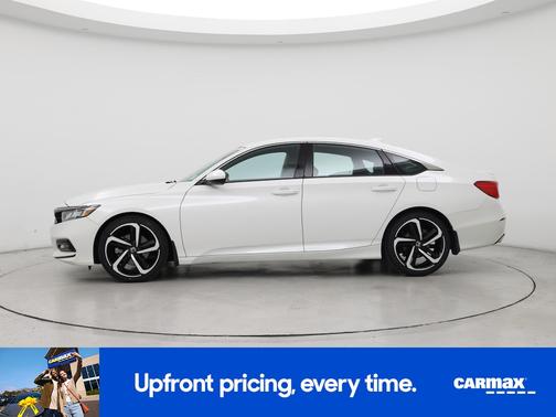 White 2018 Honda Accord Sport