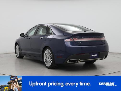 Blue 2017 Lincoln MKZ Hybrid Reserve