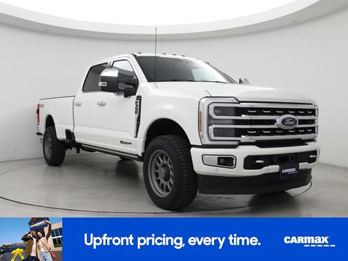 White 2024 Ford F-350 Platinum