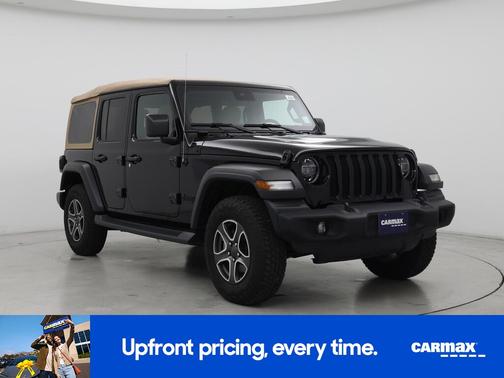 Black 2020 Jeep Wrangler Unlimited Sport S