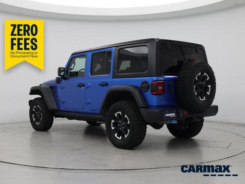 Blue 2024 Jeep Wrangler Rubicon