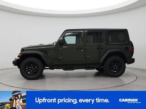 Green 2021 Jeep Wrangler Unlimited Willys