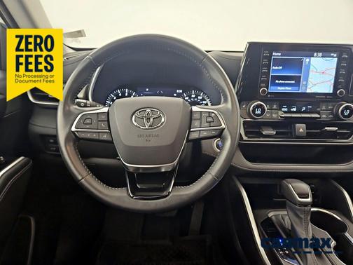 Blue 2021 Toyota Highlander XLE