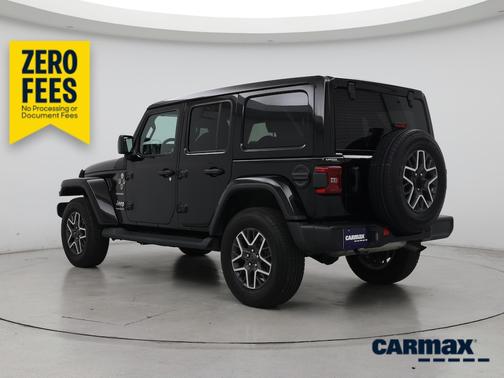 Black 2024 Jeep Wrangler Sahara