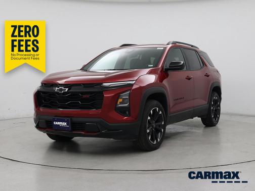 Red 2026 Chevrolet Equinox RS