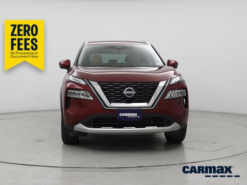 Red 2023 Nissan Rogue Platinum