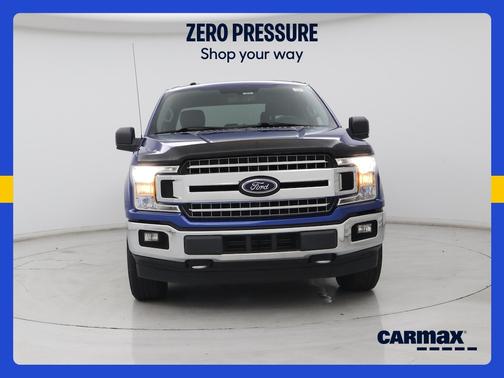 Blue 2018 Ford F-150 XLT