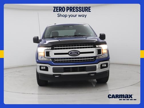 Blue 2018 Ford F-150 XLT