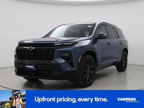 Blue 2024 Chevrolet Traverse RS