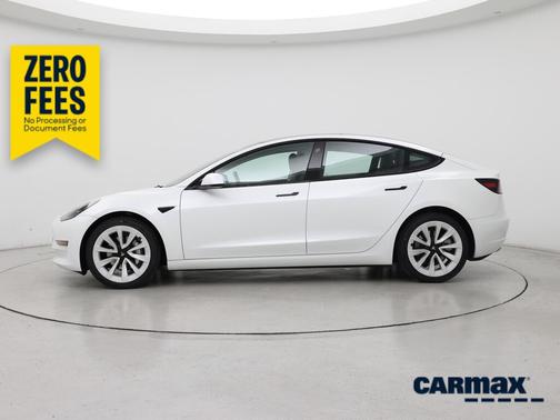 White 2023 Tesla Model 3