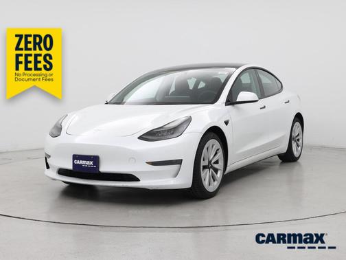 White 2023 Tesla Model 3