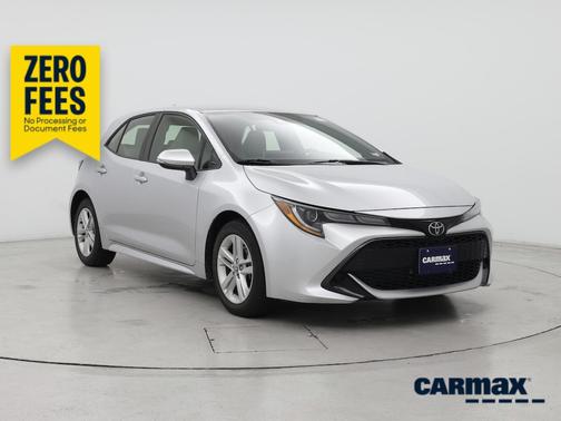 Silver 2022 Toyota Corolla Hatchback SE