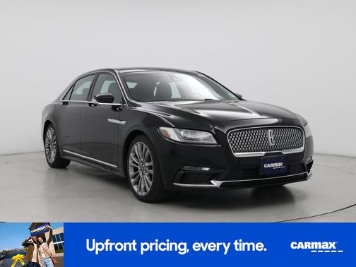 Black 2017 Lincoln Continental Reserve