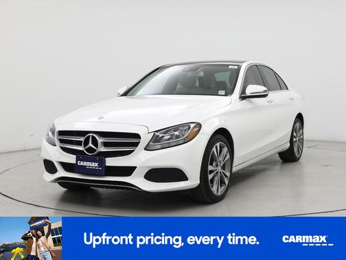 White 2016 Mercedes-Benz C-Class