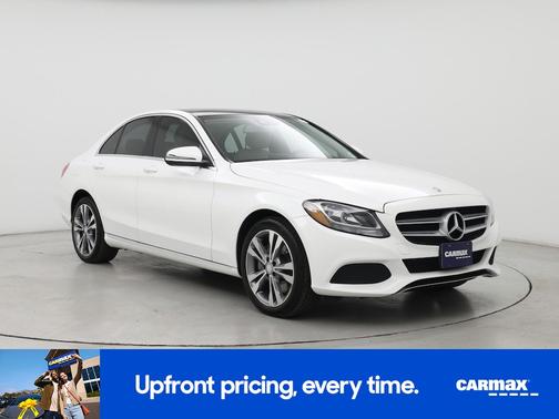 White 2016 Mercedes-Benz C-Class