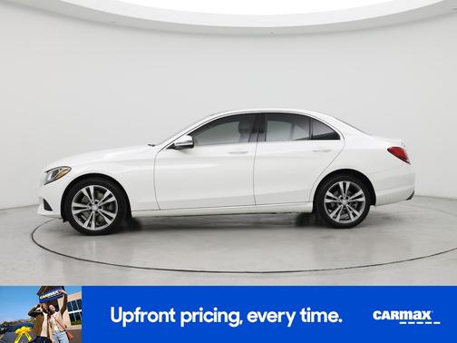 White 2016 Mercedes-Benz C-Class