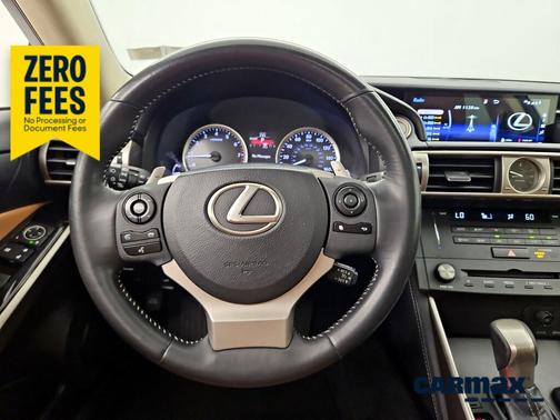 White 2015 Lexus IS 250
