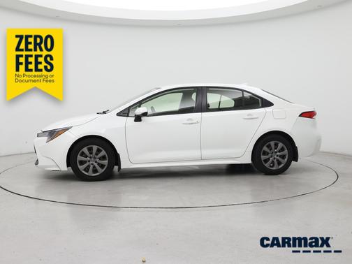 White 2020 Toyota Corolla LE