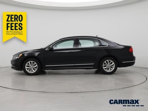 Black 2016 Volkswagen Passat S