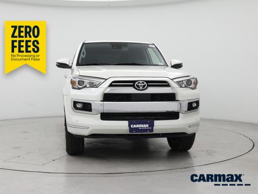 White 2021 Toyota 4Runner Limited