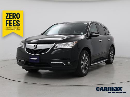 Black 2015 Acura MDX