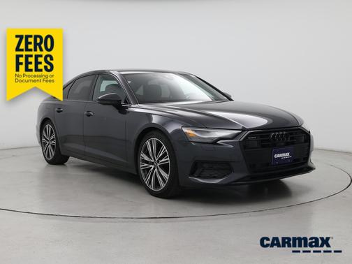 Gray 2023 Audi A6 Premium Plus