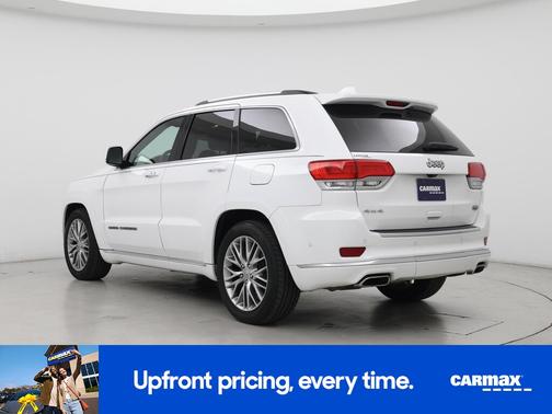 White 2017 Jeep Grand Cherokee Summit