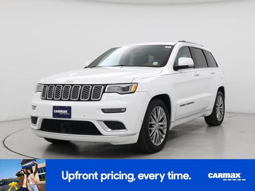 White 2017 Jeep Grand Cherokee Summit