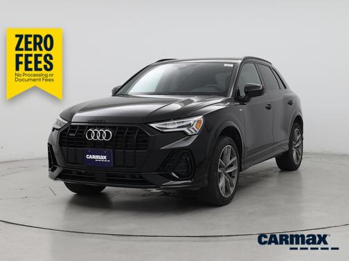 Black 2024 Audi Q3 S-Line Premium Plus