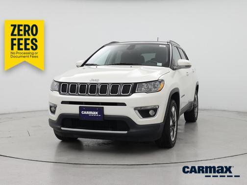 White 2018 Jeep Compass Limited