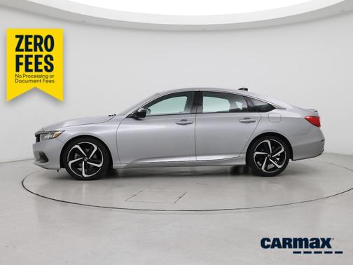 Silver 2021 Honda Accord Sport