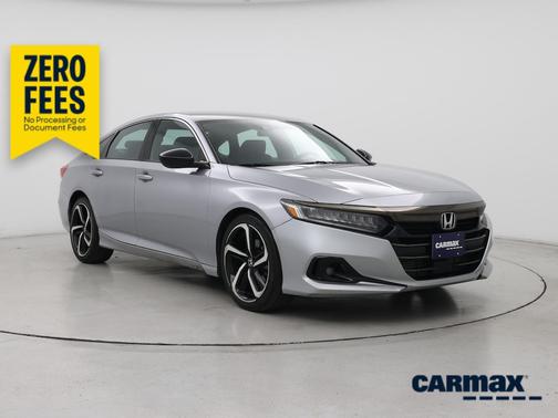 Silver 2021 Honda Accord Sport