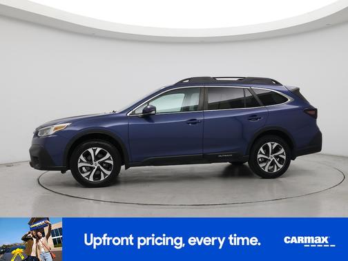 Blue 2021 Subaru Outback Limited