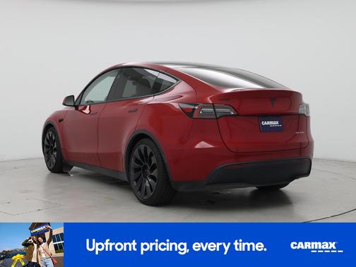 Red 2023 Tesla Model Y Performance