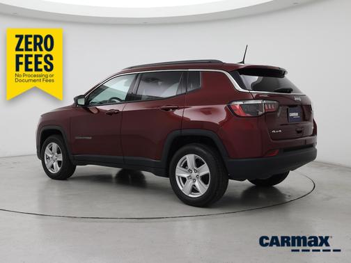 Red 2022 Jeep Compass Latitude