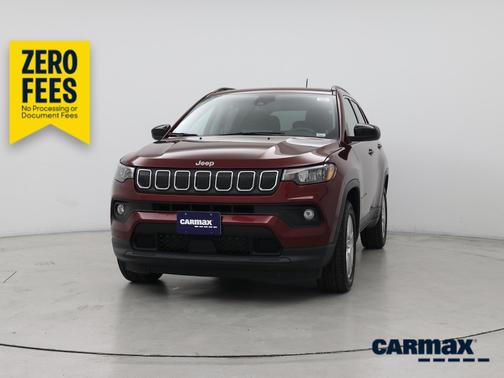 Red 2022 Jeep Compass Latitude