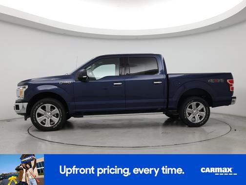Blue 2019 Ford F-150 XLT