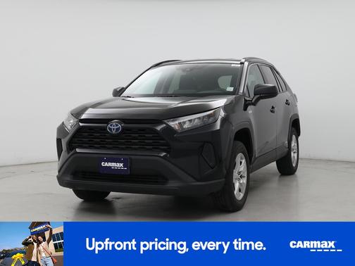 Black 2020 Toyota RAV4 Hybrid LE