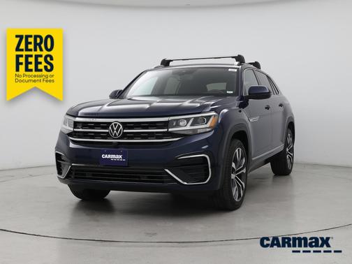 Blue 2023 Volkswagen Atlas Cross Sport SEL Premium R-Line