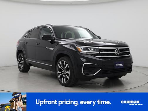 Black 2021 Volkswagen Atlas Cross Sport SEL Premium R-Line