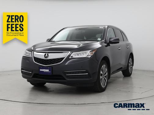 Gray 2015 Acura MDX